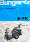 Preview: Bungartz S-FK Snow Blower Modelprogram 1961 Tractorbrochure (7748)